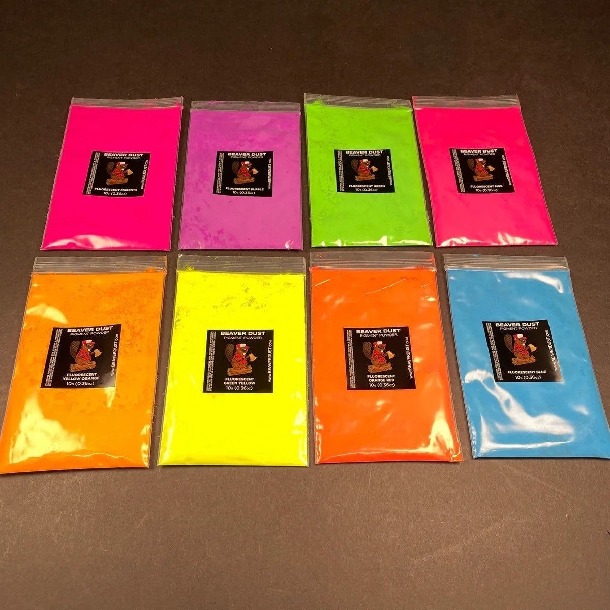 10 Gram Fluorescent Bags