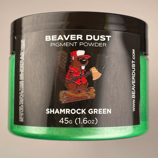Mica Powder - Shamrock Green - Mica Powder For Epoxy Resin, Candle Making, Soap Making, Make up, Bath Bombs, Nail Art and Much More - TMResinsupplies