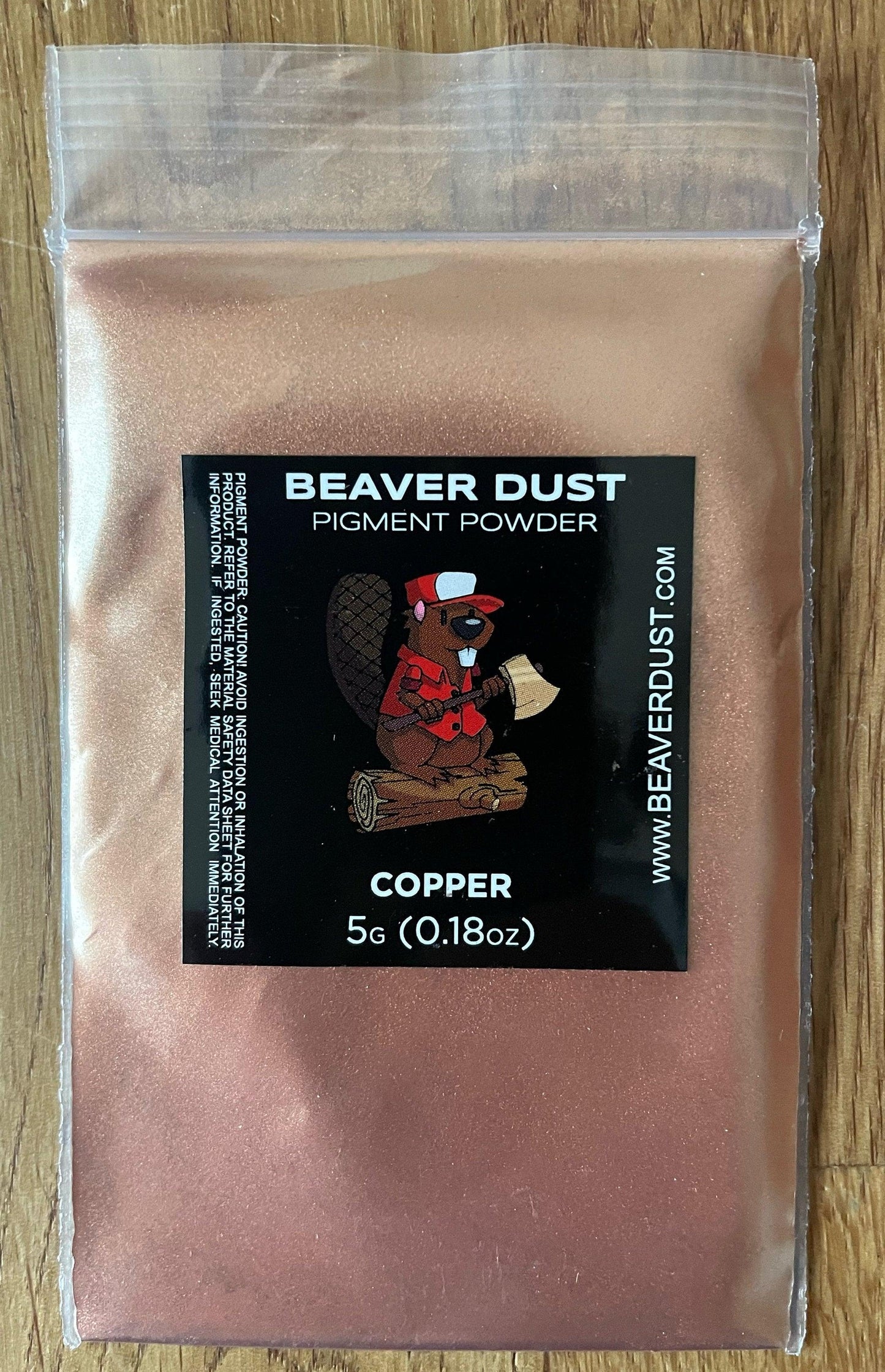 Mica Powder - Rich and Lustrous Colours - Ideal For Epoxy Resin, Candles, Bath Bombs, Makeup, Nail Art and Much More - Colour is Copper - TMResinsupplies