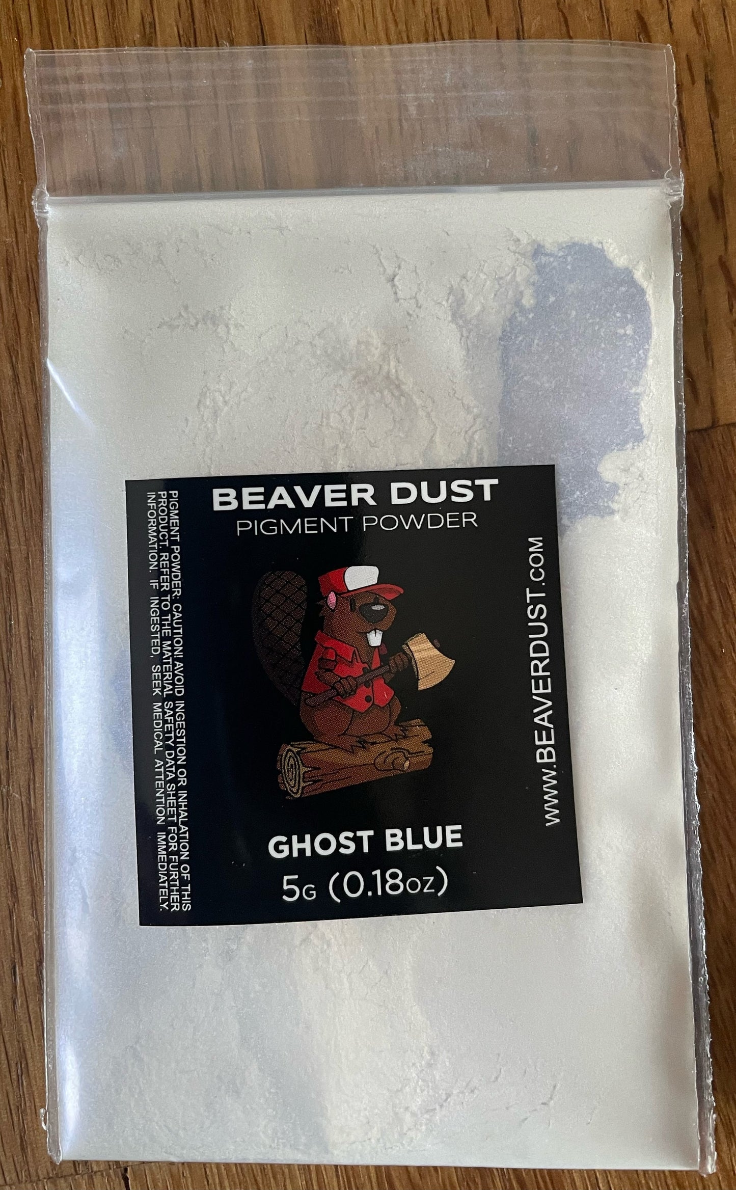 Mica Powder - Rich and Lustrous Colours - Ideal For Epoxy Resin, Makeup, Bath Bombs, Soap, Nail Art and Much More - Colour is Ghost Blue - TMResinsupplies